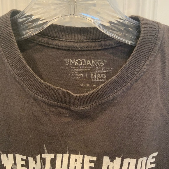 Mojang Youth MindCraft “Adventure Mode” T-Shirt - Size M - Picture 2 of 2